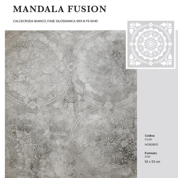 MANDALA FUSION (Stencil) - immagine 2